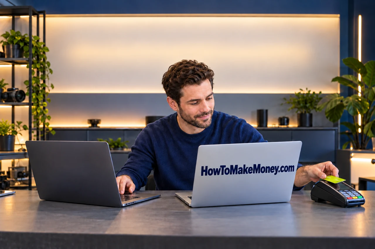 Illustration for a consumer money-tools comparison site