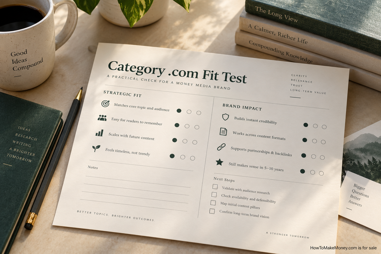 Editorial image for when a category .com helps a money media brand